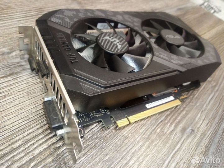 Видеокарта Asus tuf gtx 1660 ti 6 Gb