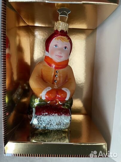 Елочные игрушки снежная королева фабрики Ариель