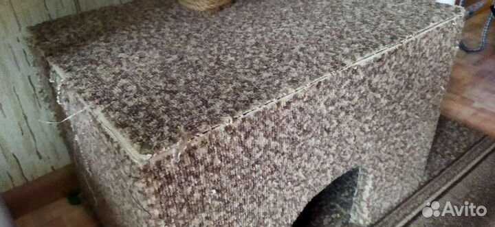 Когтеточка домик для кошки