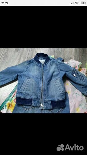 Джинсовка рост 86-92