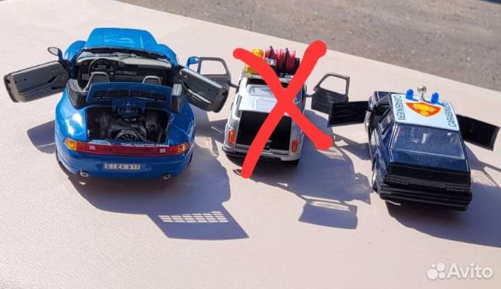 Модели машин Burago