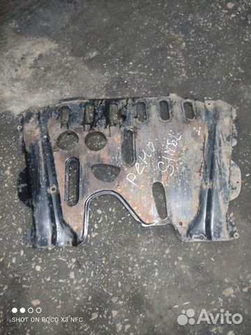 Защита двигателя картера Renault symbol 2