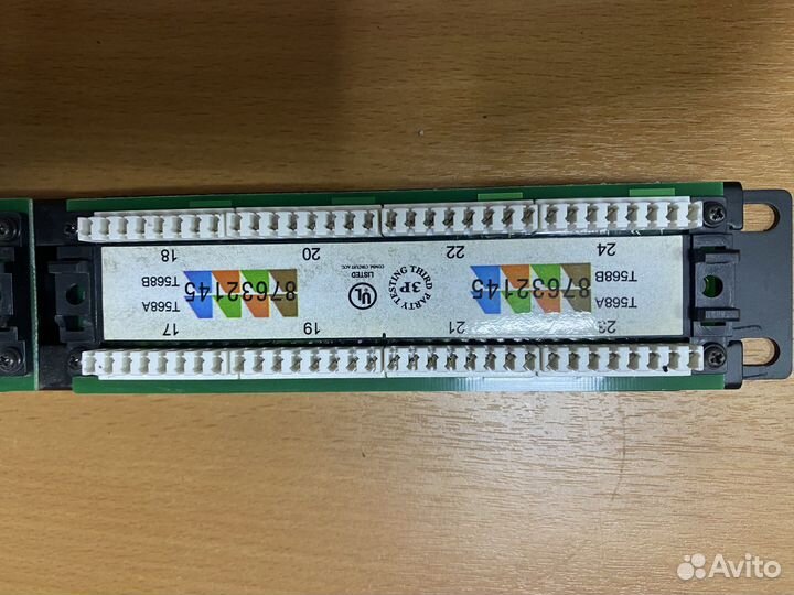 Патч-панель Hyperline cat.5e 24 port