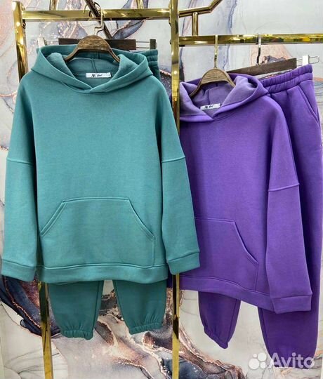 Флисовый костюм женский