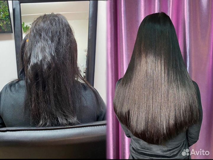 Наращивание волос, коррекция волос