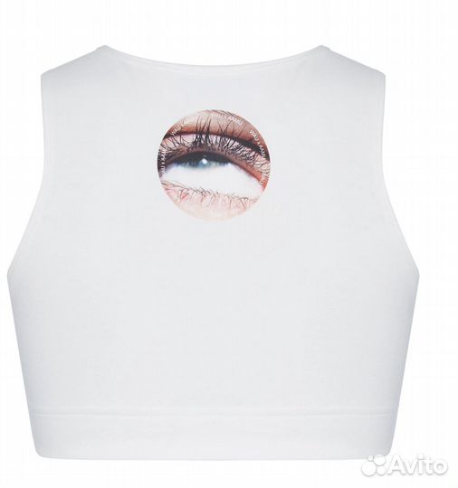 Белый топ topoh, come ON из футера