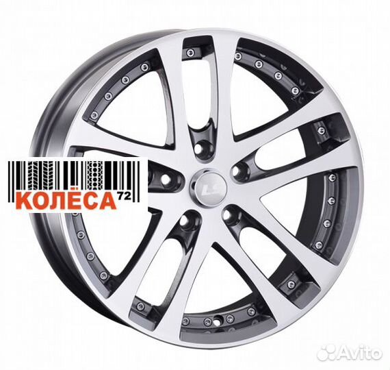 LS Wheels LS919 7.5x17 4x100 ET38 Dia60.1 GMF