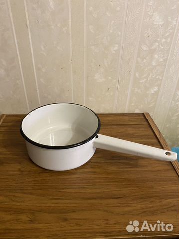 Ковшик эмалированный