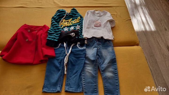 Детские вещи пакетом для девочки 2 года