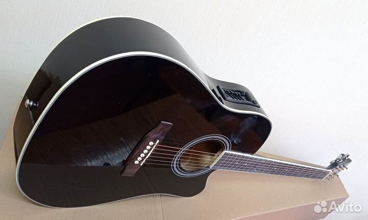 Электроакустическая гитара Fabio FAW701BK CEQ