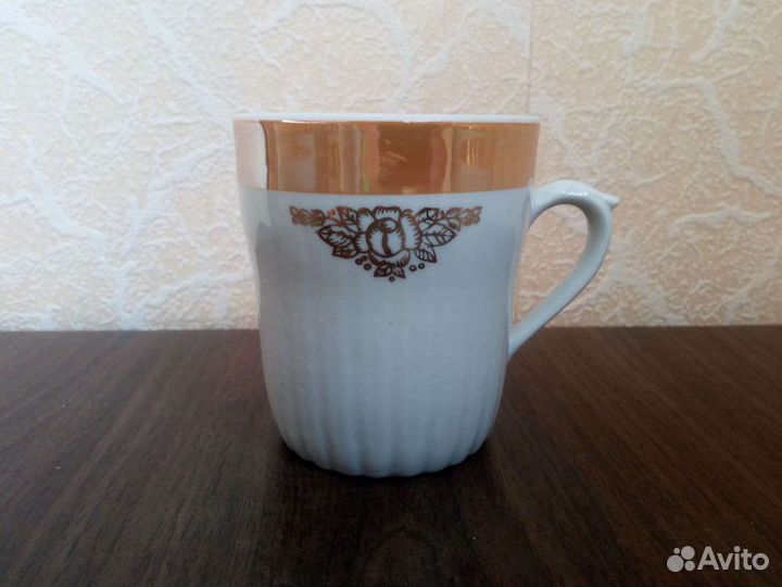 Чашки-кружки форфор СССР. Сумской Ф/З
