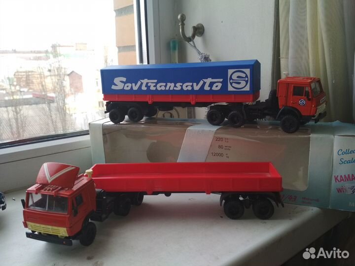 Камаз контейнеровоз, Камаз 5410, полуприцеп