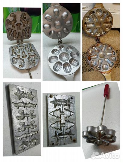 Формочки для печенья, леденцов, хвороста, СССР