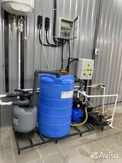 Система очистки воды для автомоек 1-2 поста - YS65