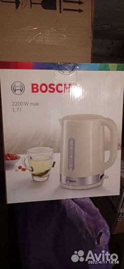 Чайник электрический bosch новый