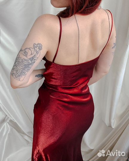 Вечернее платье комбинация