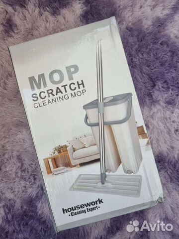 Швабра с ведром для уборки