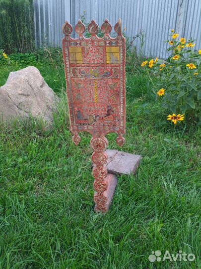 Прялка расписная Пермогорская