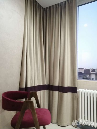 Пошив штор, римских, покрывал, подушек, скатертей