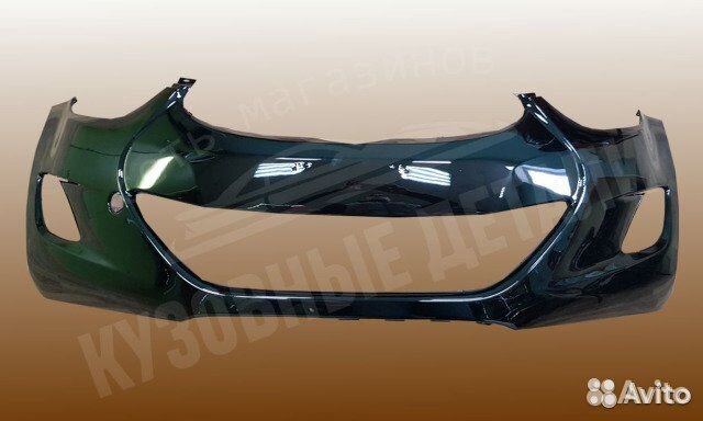 Передний бампер Хендай Елантра в заводской цвет