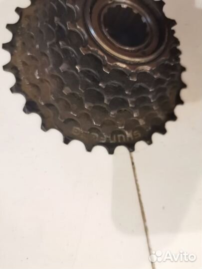 Заднее колесо 27.5 +касета 7 скоростей