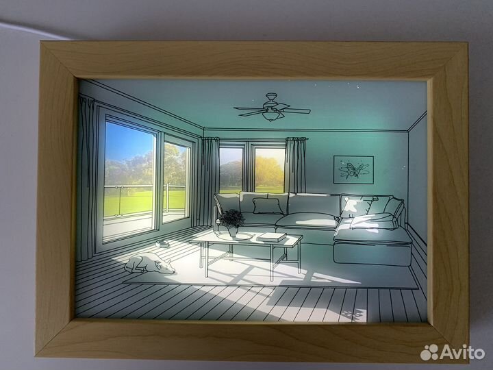 Светящаяся картина