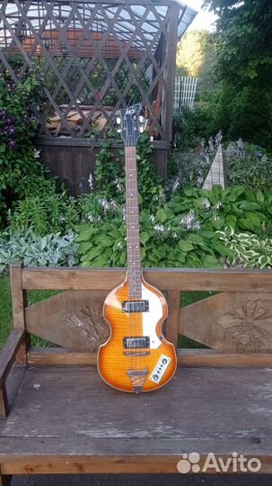 Бас гитара JET UVB 580 Violin bass (Корея)