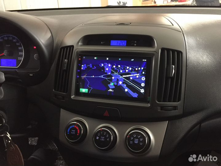 Android магнитола Hyundai Elantra HD, есть Teyes