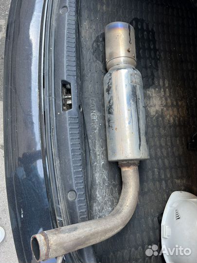 Глушитель(банка) (выхлоп) jasma оригинал