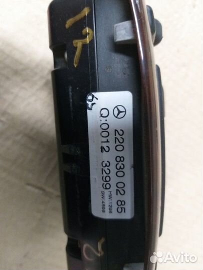 Блок климата задний Mercedes S600 w220 мерседес