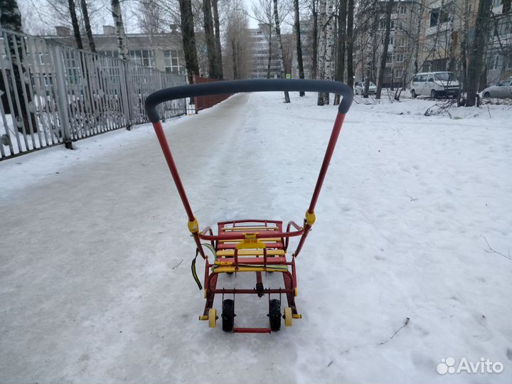 Санки на колесах