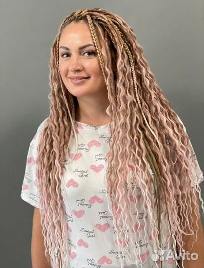 Афрокудри материал