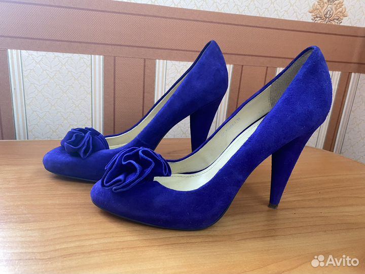 Туфли р.39(38) Carlo Pazolini. Натуральная замша