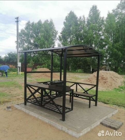 Мангал беседка