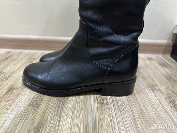 Сапоги женские натуральная кожа зима 37 размер
