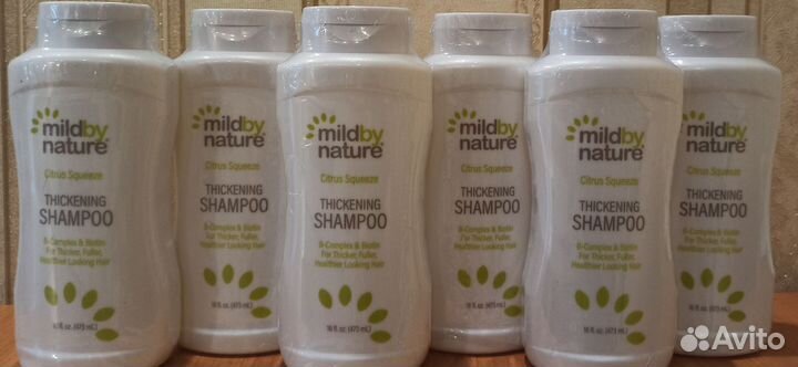 Шампунь от выпадения волос mild by nature