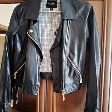 Кожаная женская куртка косуха гуэс, р-р 42