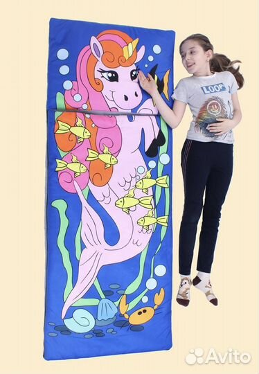 Спальный мешок детский новый