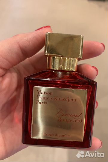 Maison francis kurkdjian Baccarat Rouge 540