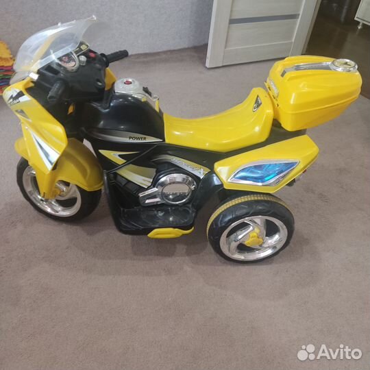 Детский мотоцикл на аккумуляторе бу