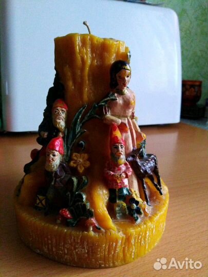 Свеча,Белоснежка и семь гномов '' Германия