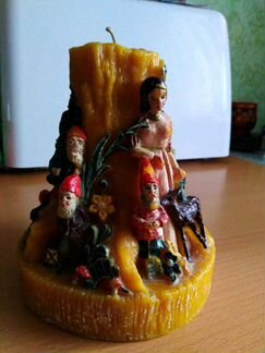 Свеча,Белоснежка и семь гномов '' Германия