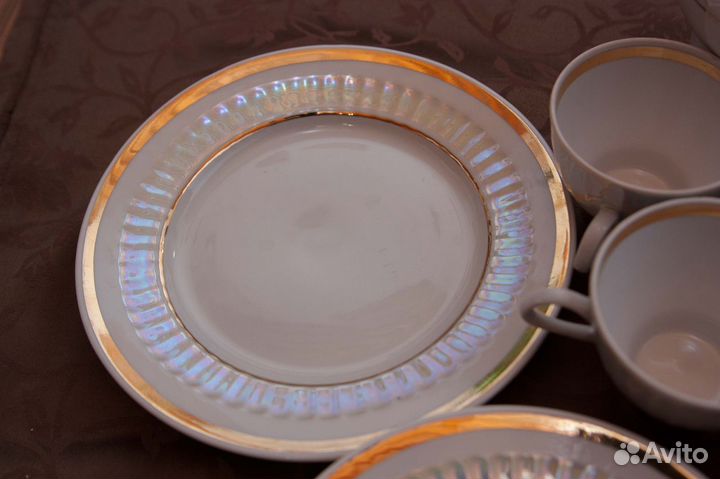 Чайный, кофейный сервиз «Перламутр» мфз