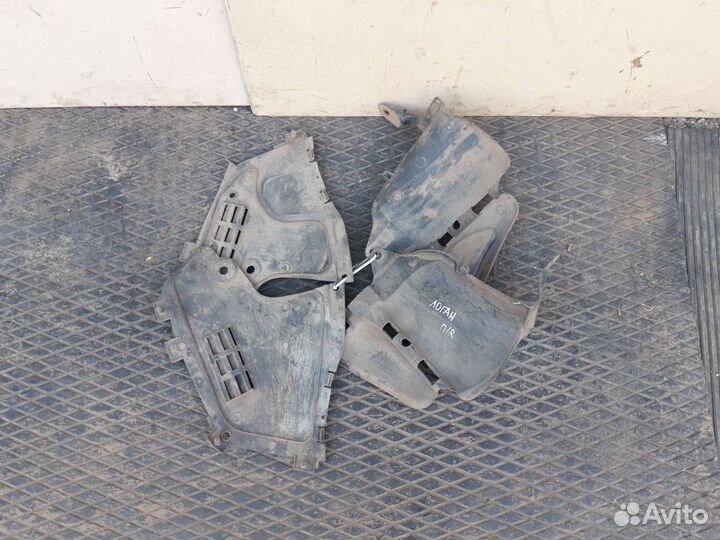 Пыльник защита двигателя Рено Логан 1