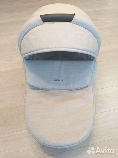 Коляска 2 в 1 Aroteam cocoline светло-серая