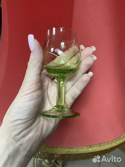 Рюмки цветное стекло