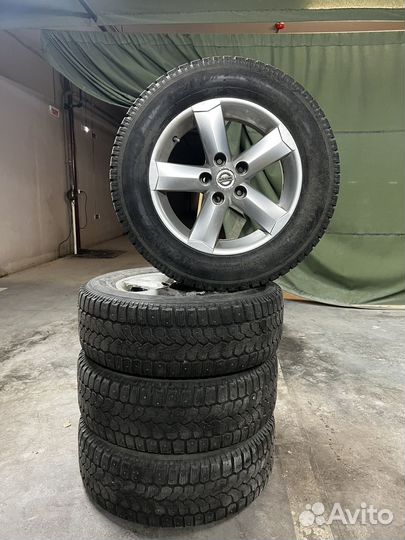Зимние колеса на nissan qashqai r16