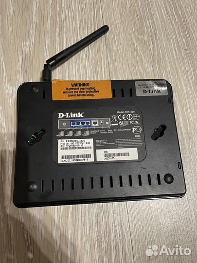 Wifi роутер d link DIR-300