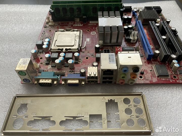 Комплект intel Q8400/4Gb/MSI G31TM-P35