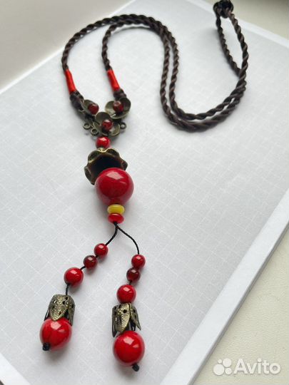 Украшения бусы бижутерия